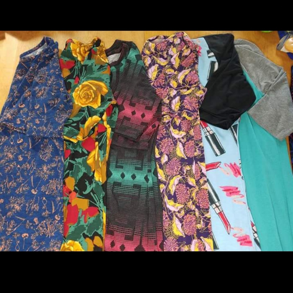 Lot of 6 Lularoe Julia's